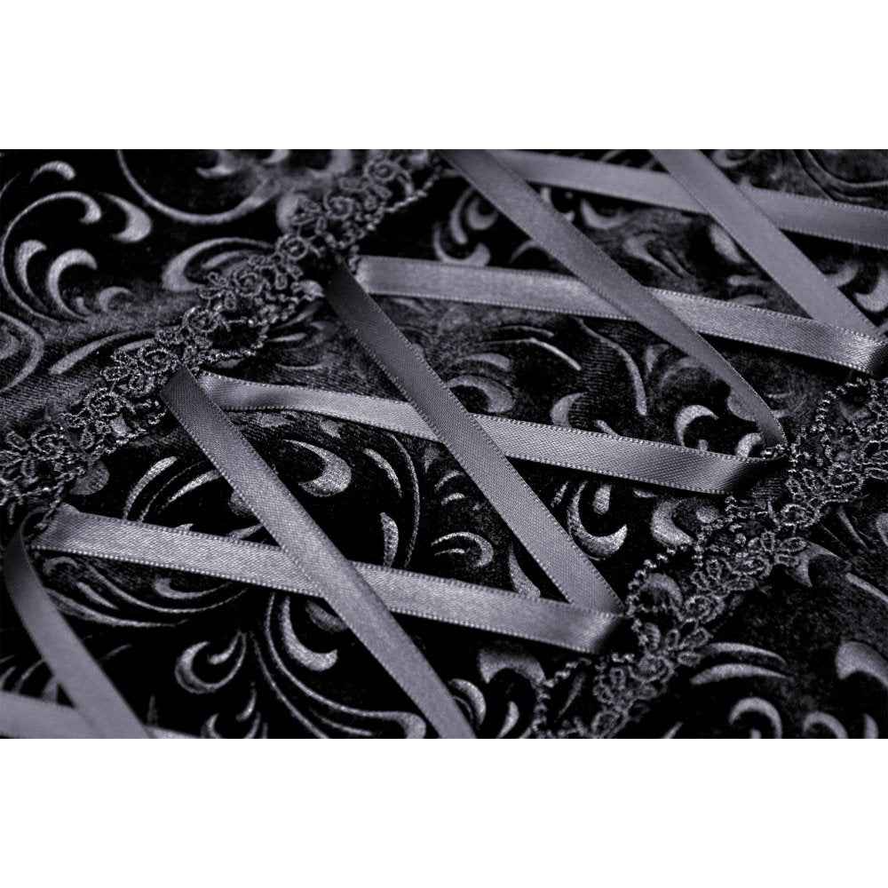 Dark In Love Zira Velvet Fishtail Skirt
