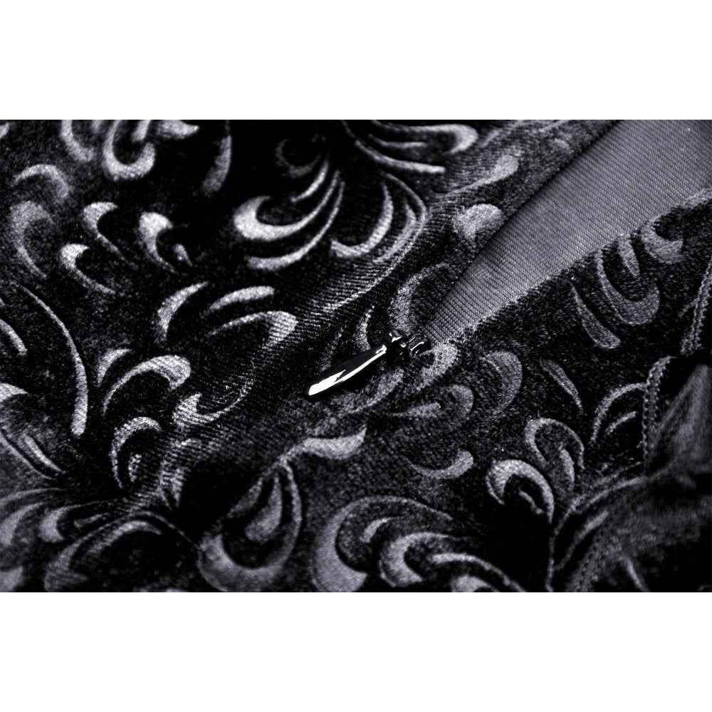 Dark In Love Zira Velvet Fishtail Skirt