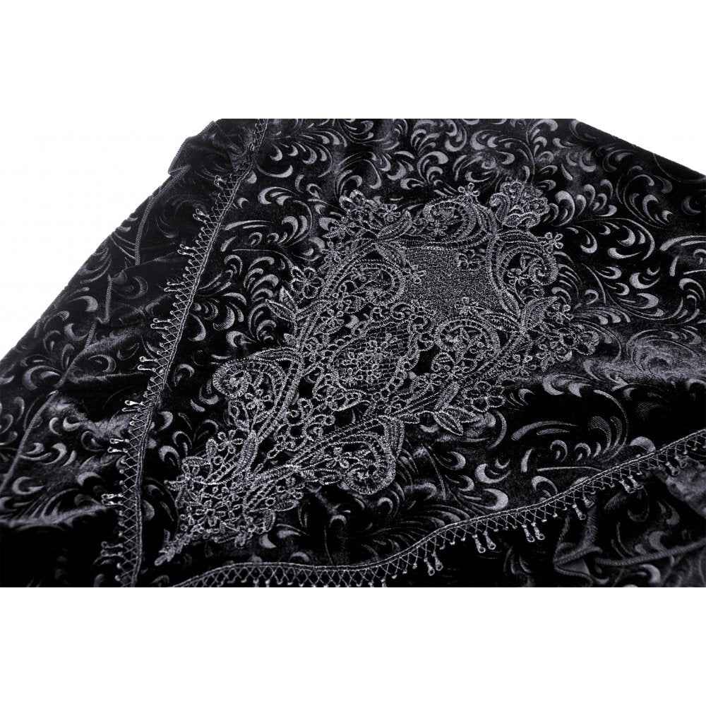 Dark In Love Zira Velvet Fishtail Skirt