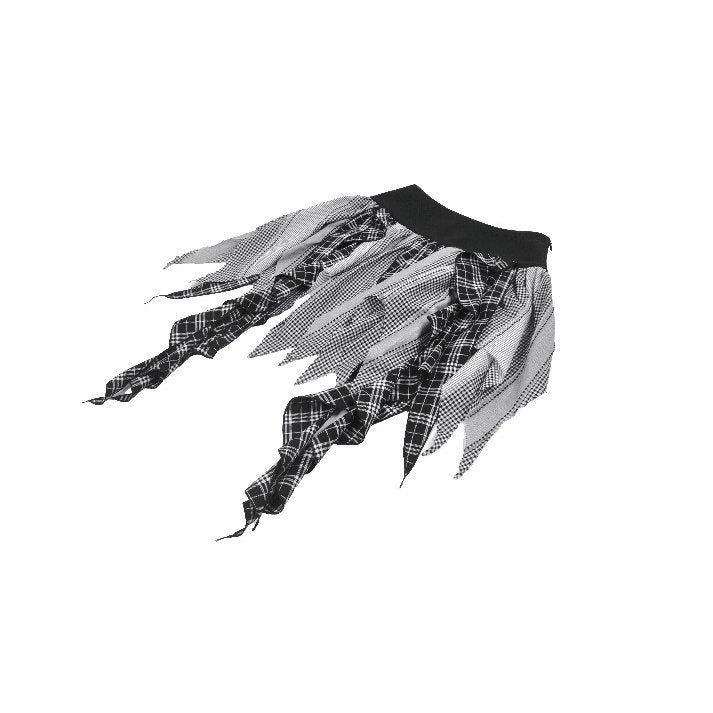 Dark in Love Morrigan Punk Patchwork Skirt - DevilGothic DevilGothic