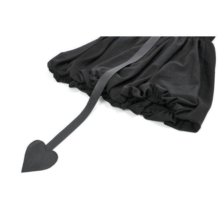 Dark In Love Lilith Bat Harness Bubble Dress - DevilGothic DevilGothic