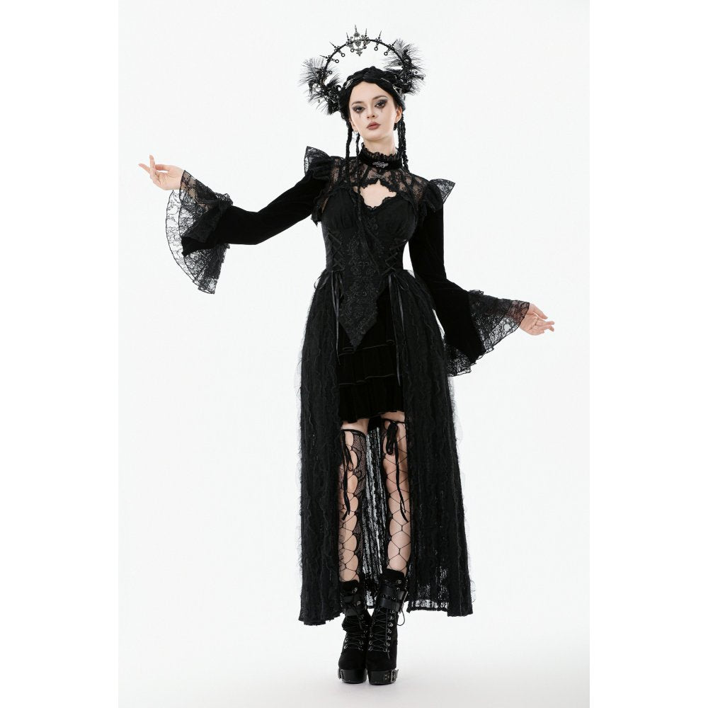 Dark in Love Erzebeth Lace Gothic Bolero Shrug - DevilGothic DevilGothic