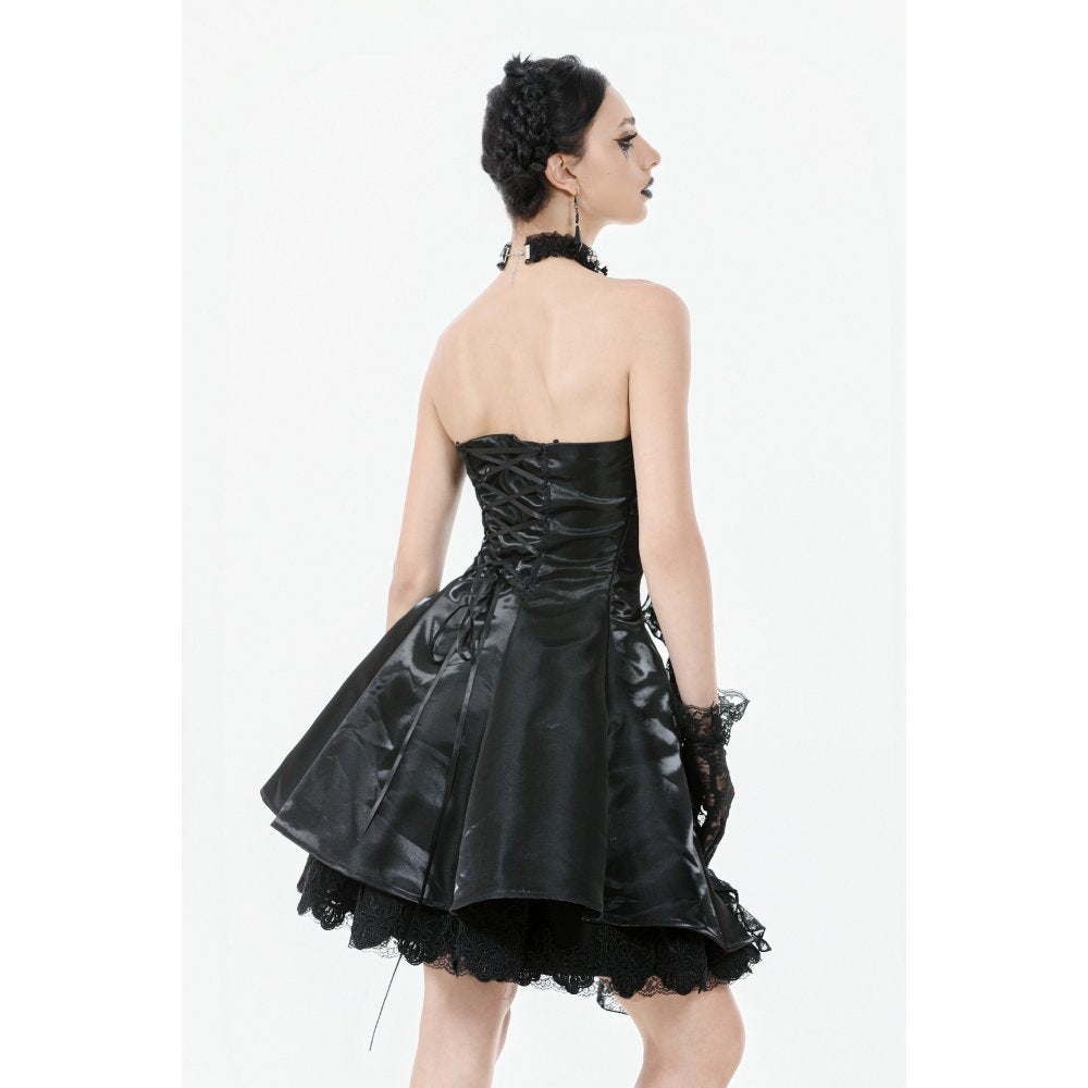 Dark in Love Sabine Layered Mini Dress - DevilGothic DevilGothic