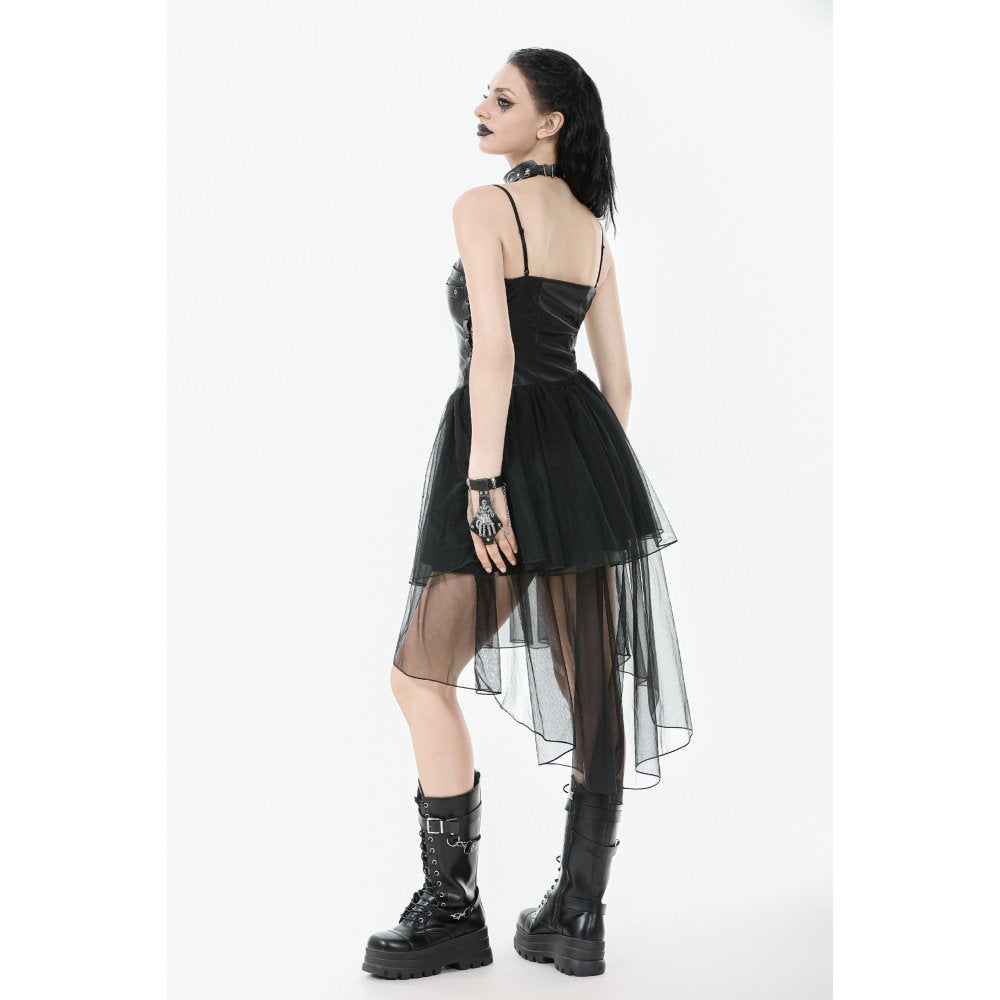 Dark in Love Isolde Buckled Corset Dress - DevilGothic DevilGothic