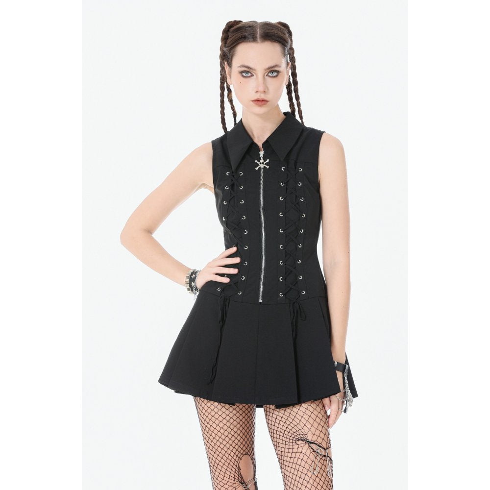 Dark in Love Valeria Gothic Corset Dress - DevilGothic DevilGothic