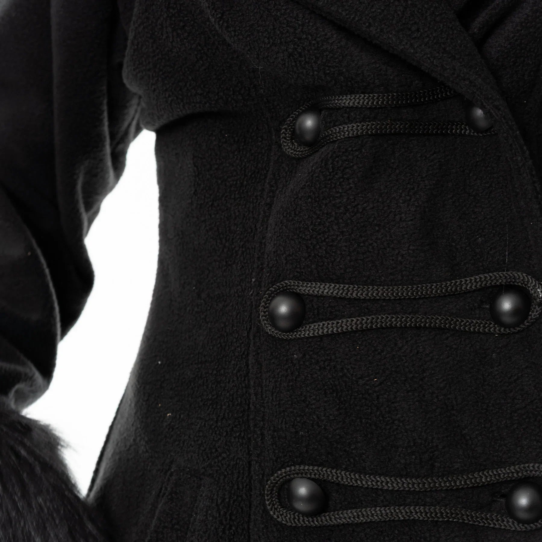 Poizen Industries Eirwen Coat - Black - DevilGothic DevilGothic