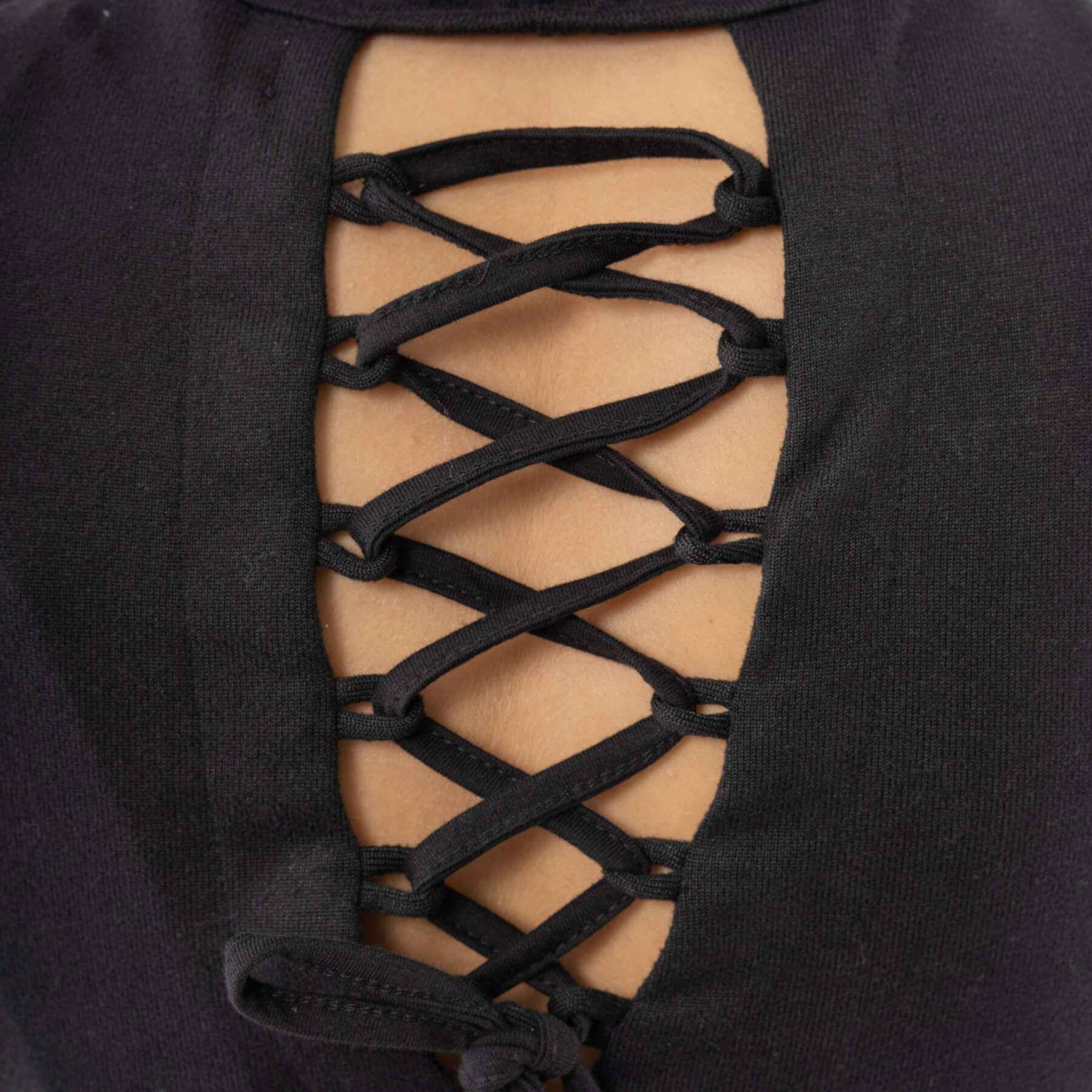Innocent Lifestyle Emerson Hooded Cardigan with Cut Out Lace Up Feature