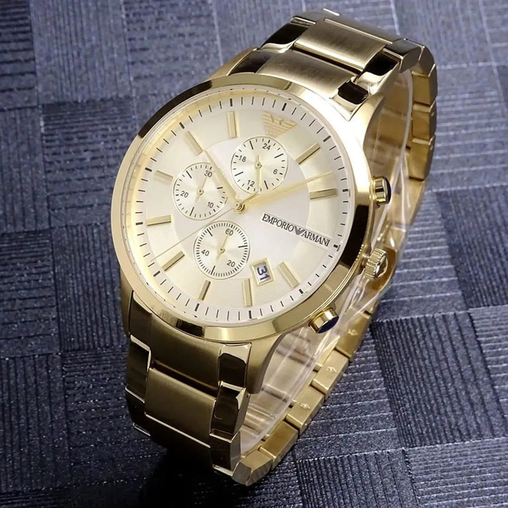 Emporio Armani AR11332 Renato Men's Gold Watch