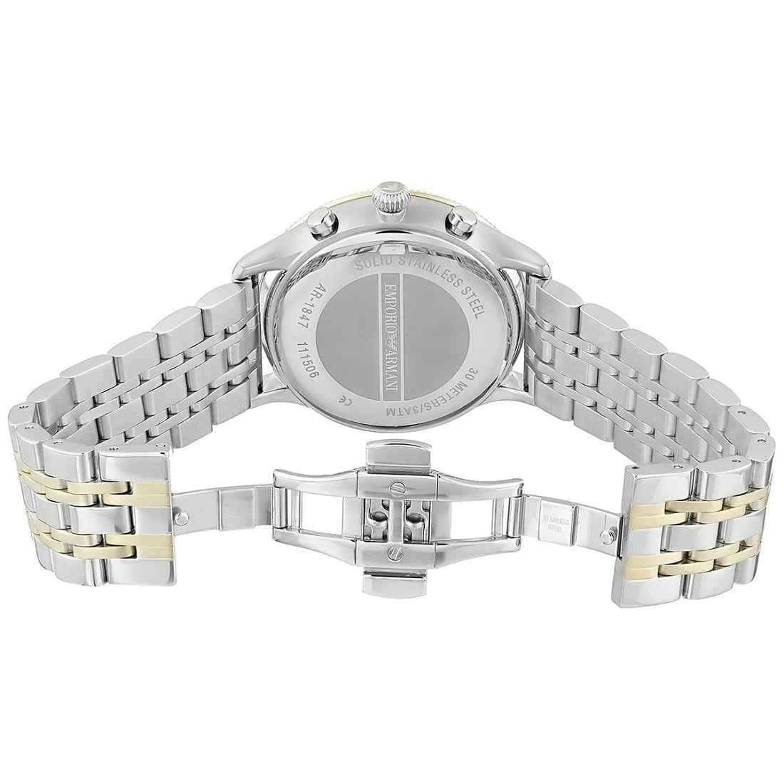 Emporio Armani AR1847 Alpha Men's Two-Tone Watch