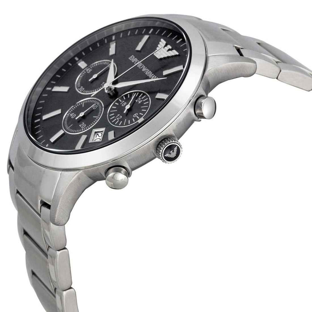 Emporio Armani AR2434 Renato Men's Silver Watch