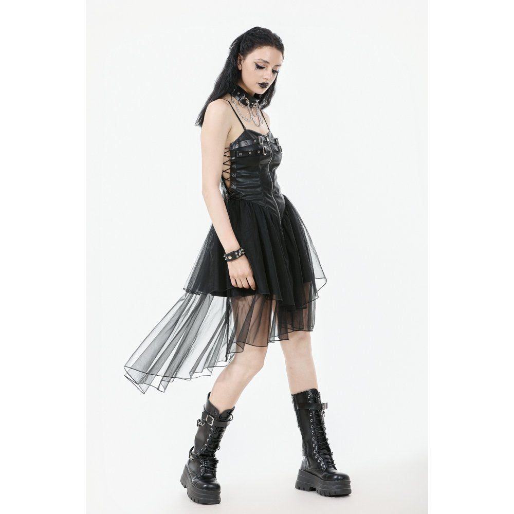 Dark in Love Isolde Buckled Corset Dress - DevilGothic DevilGothic