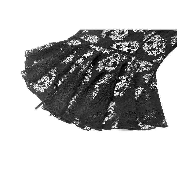 Dark in Love Ophelia Lace Corset Top - DevilGothic DevilGothic