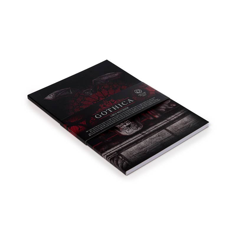 Gothic Gifts Gothica Recycled Paper Notepad - DevilGothic DevilGothic