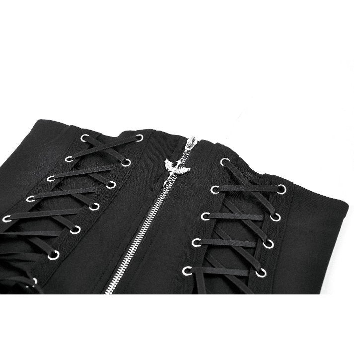 Dark in Love Brynja Eyelet Balloon Shorts - DevilGothic DevilGothic