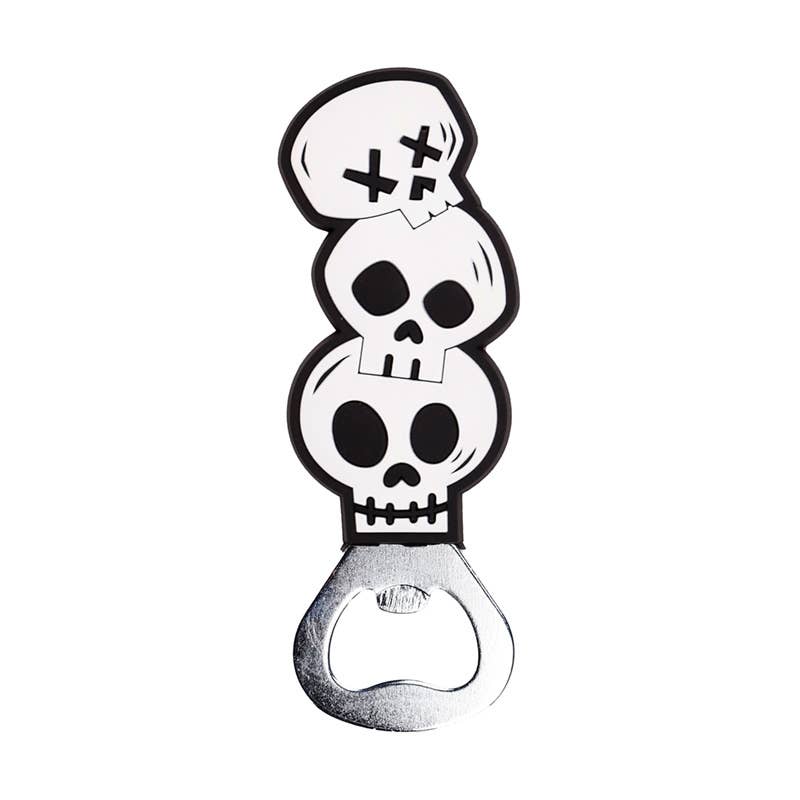 Gothic Gifts Spooky Skulls PVC Bottle Opener - DevilGothic DevilGothic
