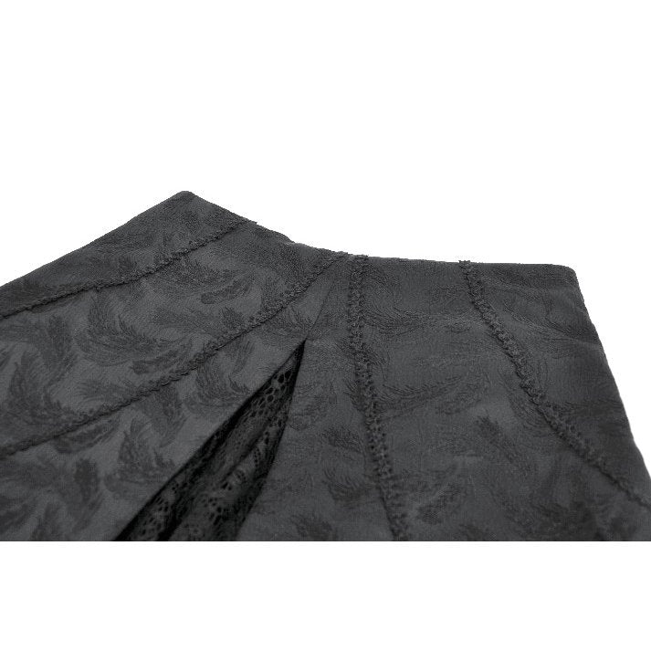 Dark in Love Thornspell Gothic Layered Lace Overskirt - DevilGothic DevilGothic