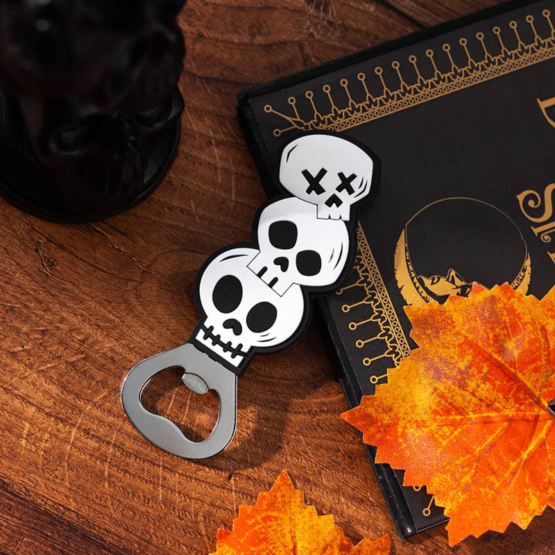 Gothic Gifts Spooky Skulls PVC Bottle Opener - DevilGothic DevilGothic