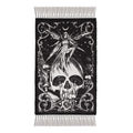 Fairy Skull Rug Gothic Woven Cotton Home Decor Alchemy Gothic RUG8