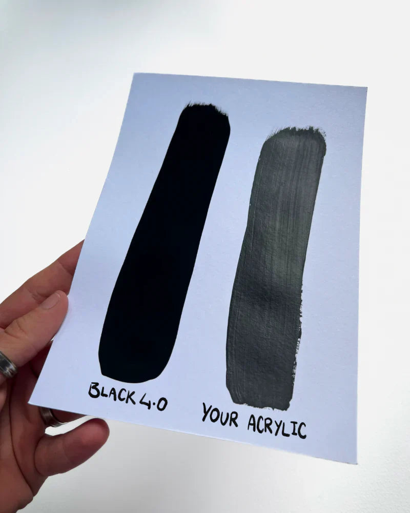 BLACK 4.0 (or is it?) - The blackest black paint in the known universe - DevilGothic DevilGothic