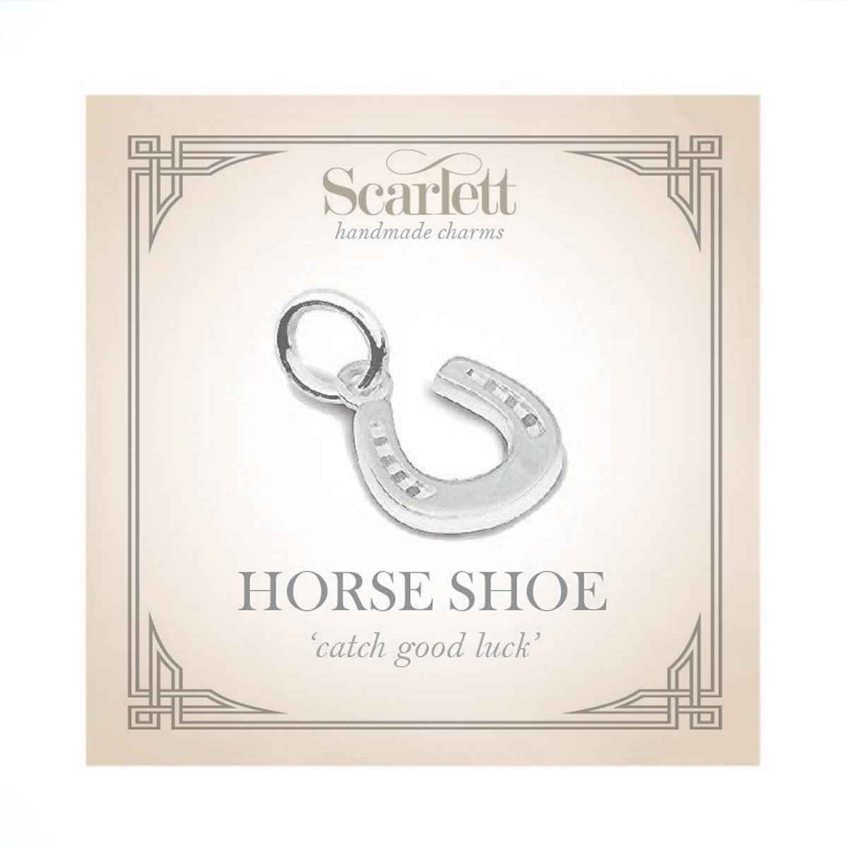 Horse Silver Charm Bracelet