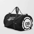 Black Warning Duffle Bag