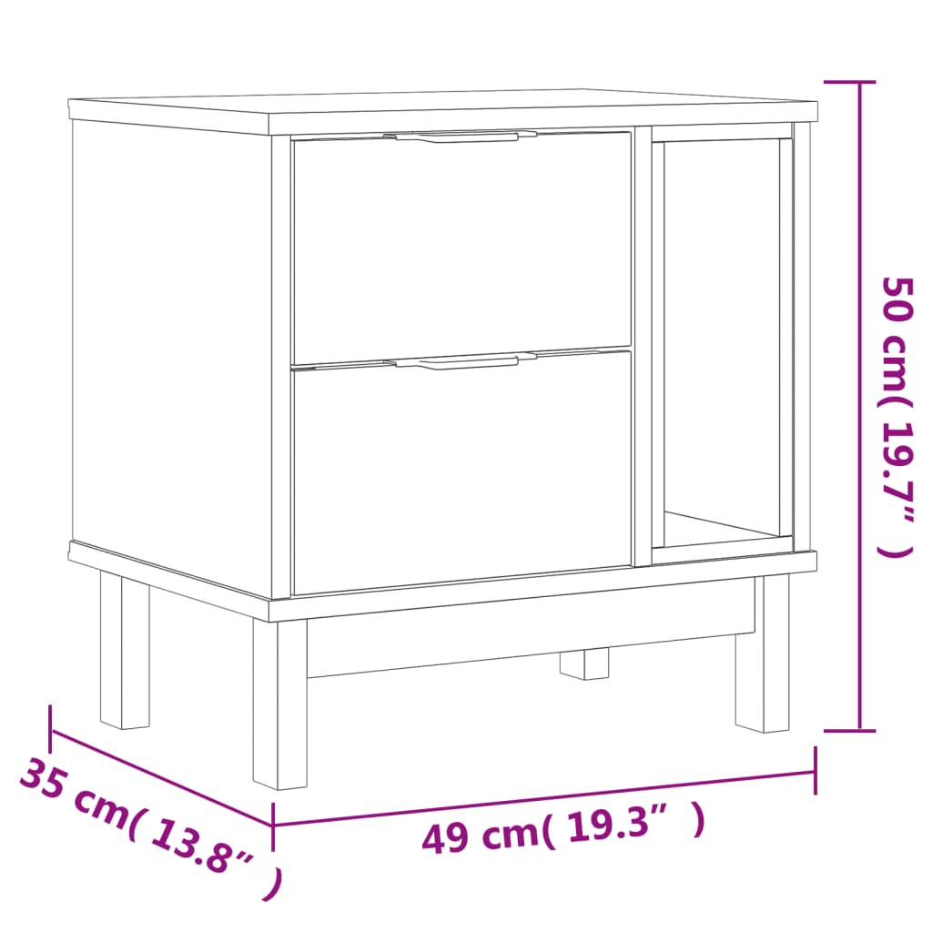 Flam Pinewood - 49cm