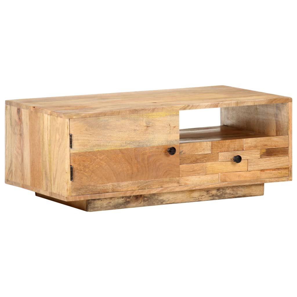 Riven Mango Wood - 90cm Handmade & Assembled