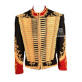 Scottish Hussar Parade Jacket Victorian Civil War Military Uniform Medieval Colonial Officers Coat