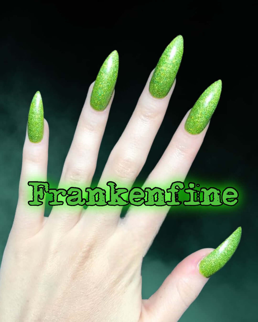 Radioactive Unicorn Frankenfine Nail Polish - DevilGothic DevilGothic