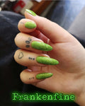 Radioactive Unicorn Frankenfine Nail Polish - DevilGothic DevilGothic