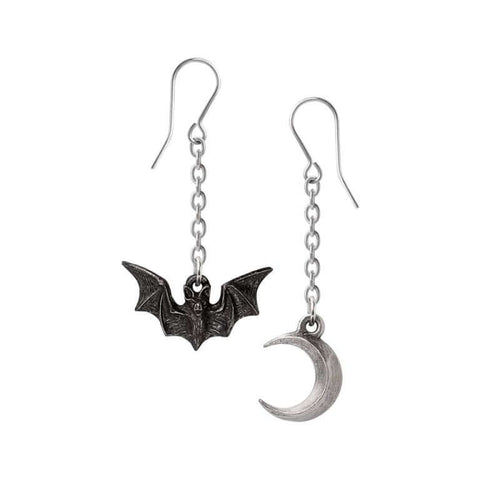 Alchemy Gothic Lunatious Earrings - DevilGothic DevilGothic