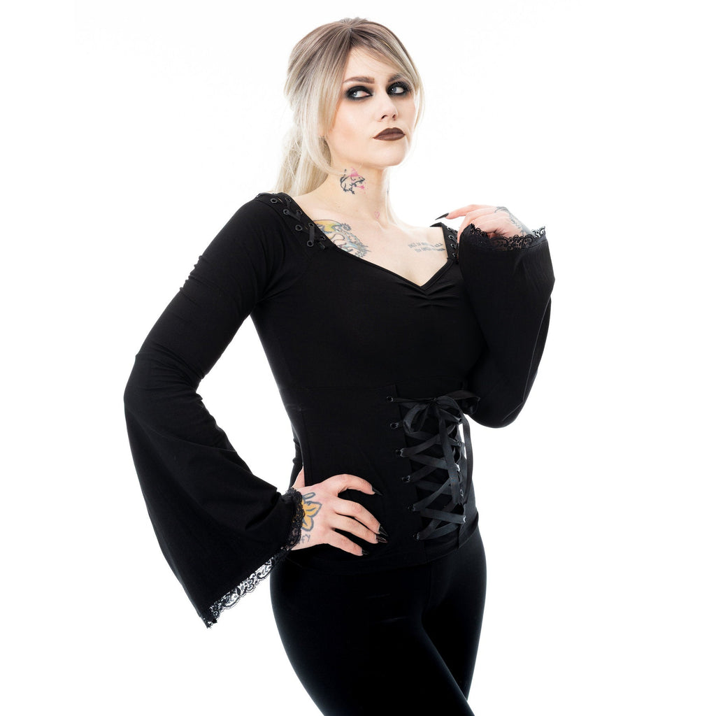 Poizen Industries Maelys Top - DevilGothic DevilGothic