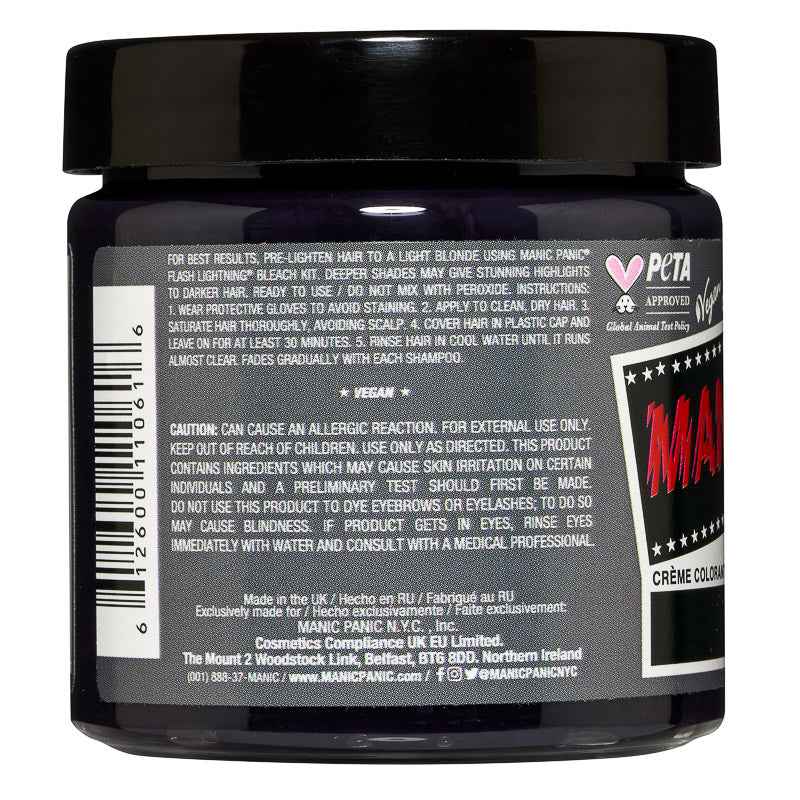 Manic Panic Classic Cream Hair Colour - Alien Grey