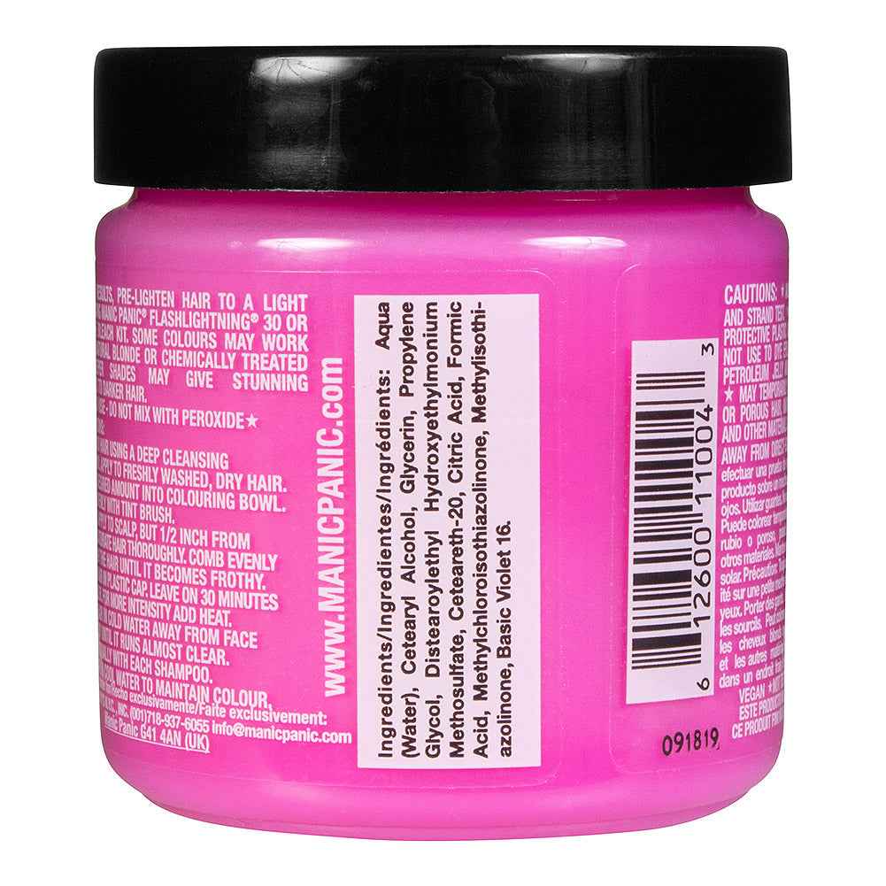 Manic Panic Cotton Candy Pink Semi-Permanent Hair Dye - Pastel Light Pink Vegan
