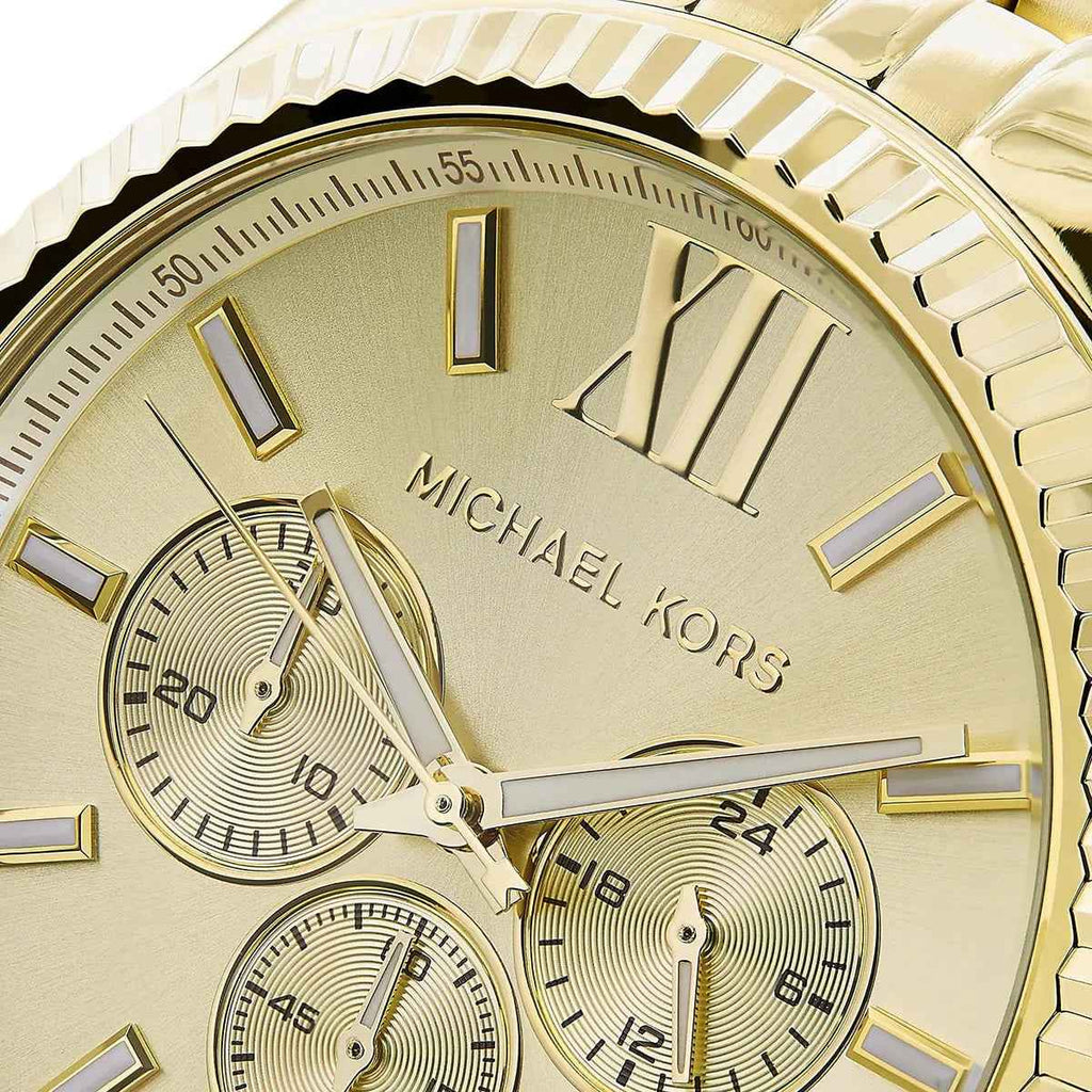 Michael Kors MK8281 Lexington Men's Gold Watch