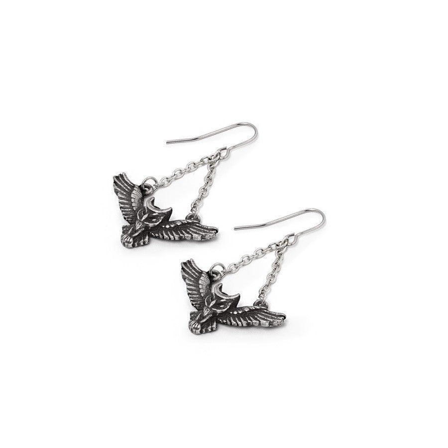 Alchemy Gothic Noctis Athena Earrings - DevilGothic DevilGothic
