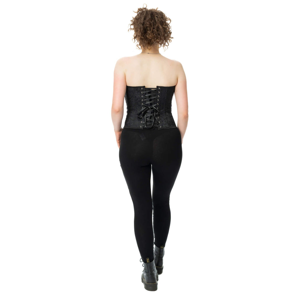 Vixxen Noir Rose Corset - DevilGothic DevilGothic