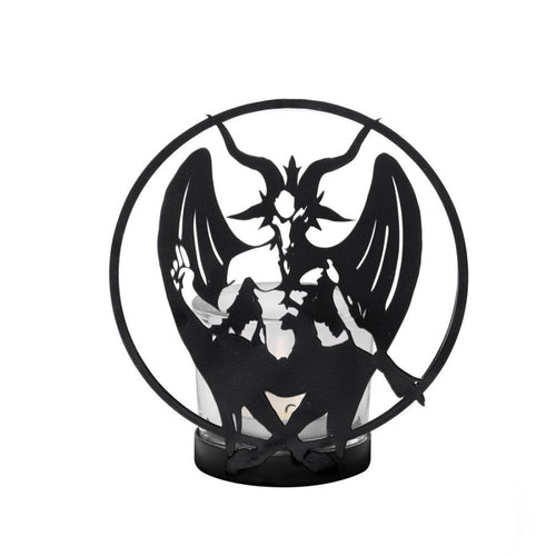 Alchemy Gothic Personal Baphomet Tealight Holder - DevilGothic DevilGothic
