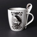 Alchemy Gothic Poe’s Raven Mug & Spoon Set - DevilGothic DevilGothic