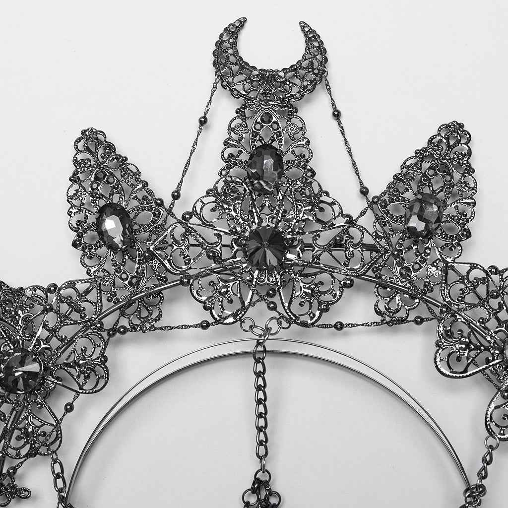 Punk Rave Nicandra Gothic Skull Crown