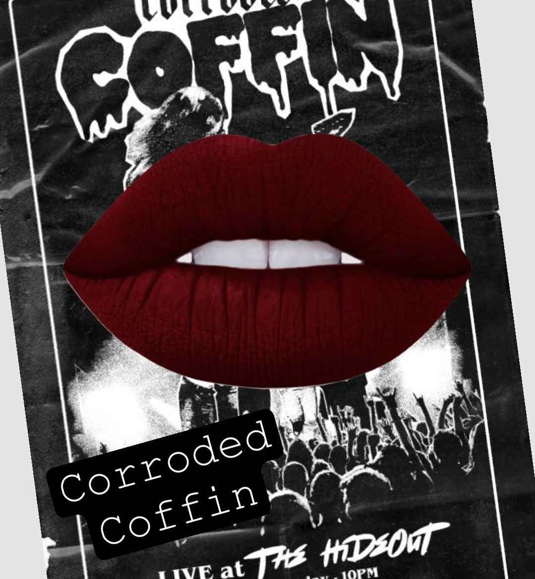 Radioactive Unicorn Corroded Coffin Lipstick