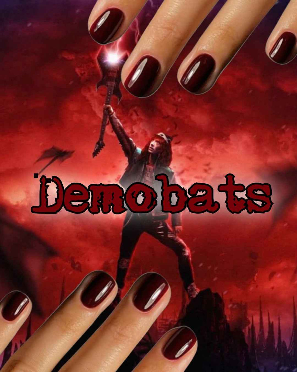 Radioactive Unicorn Demobats Nail Polish