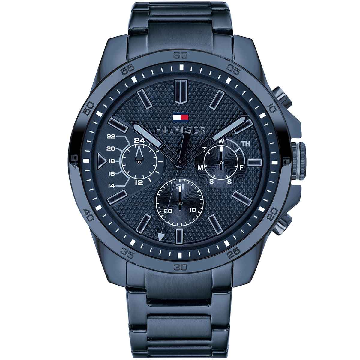 Tommy Hilfiger 1791560 Decker Men's All Blue Watch