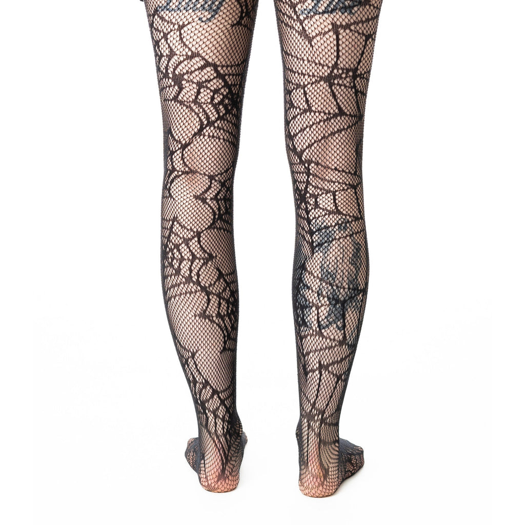 Poizen Industries Web Weaver Tights - DevilGothic DevilGothic
